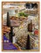 CustomPictureFrames.com Solid Wood Round Mat Puzzle Frame - Multiple Sizes - Black Precision-Cut Mat - Adhesive Preservation Sheets - Assembled in USA Made in the USA